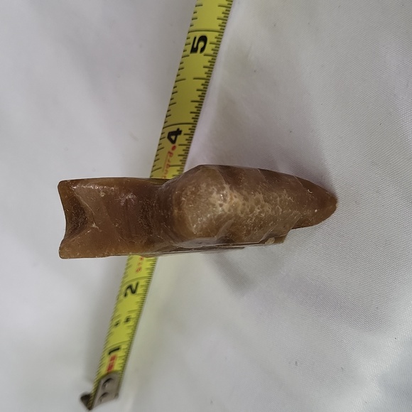 Squirel Hand carved Alabaster Marble soapstone? Figure 2.5" - Picture 5 of 13